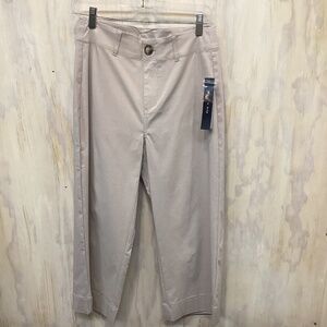 Tribal Straight Leg Cropped Pants